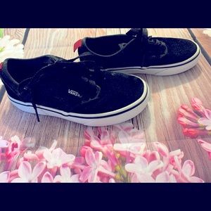 Black🖤Suede VANS👟